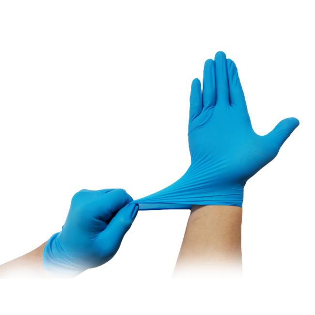 Powder-Free Size Medium 4 boxes of 100 gloves 400pcs total KingSeal Nitrile Disposable Gloves 4 mil Blue Latex-Free 
