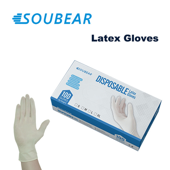 medical supply latex gloves